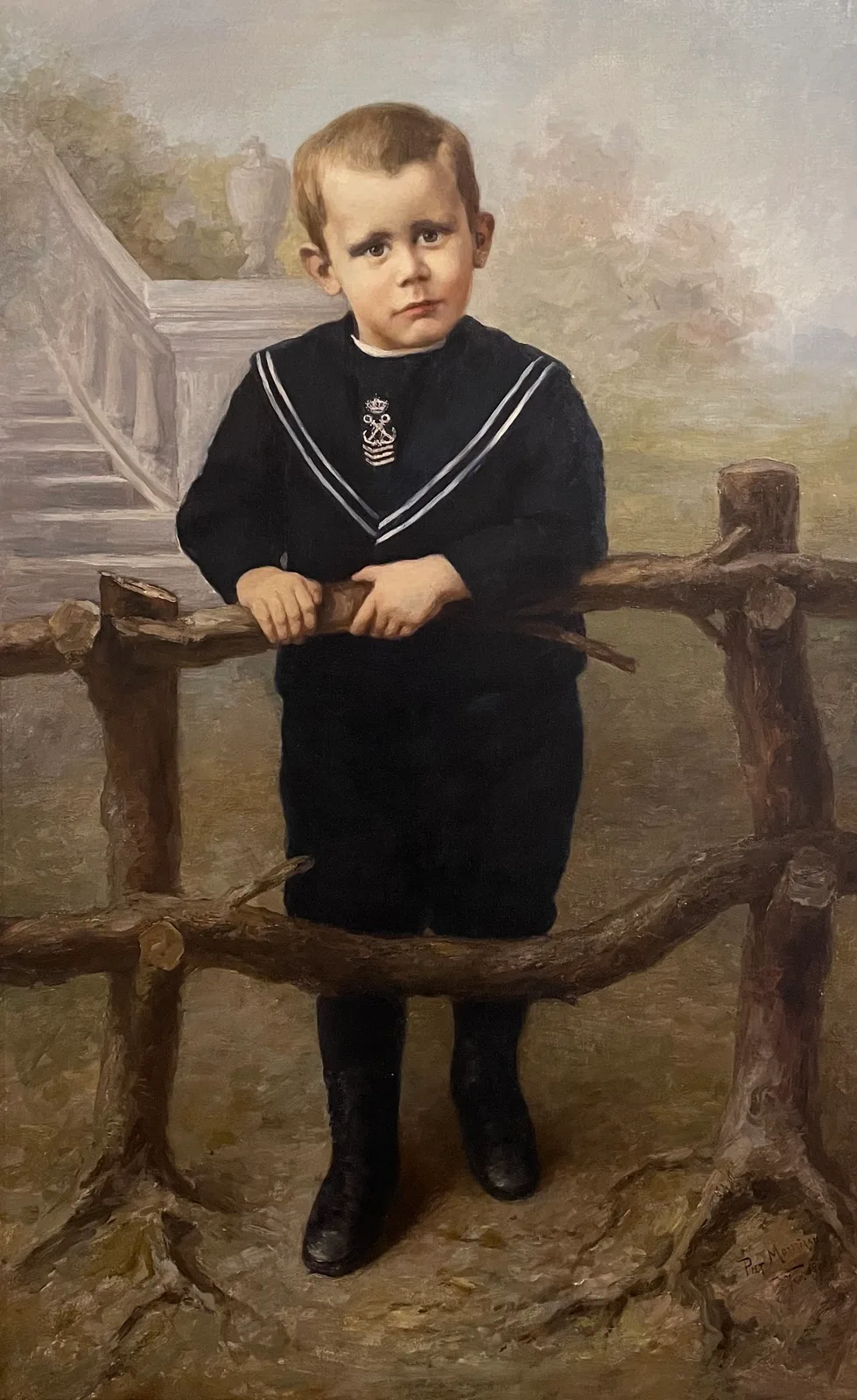 Portrait of a little boy
