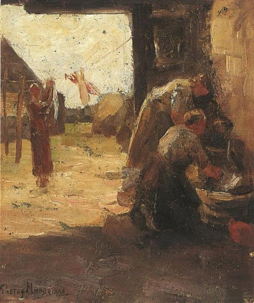 Women doing the wash