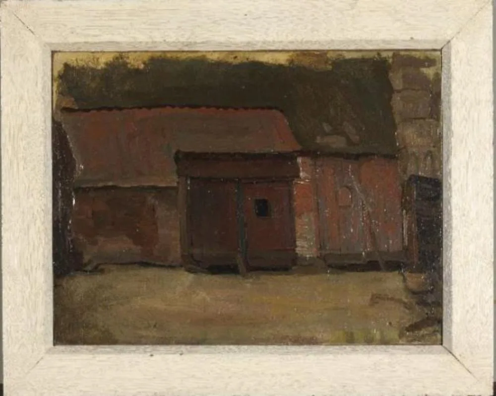Barn doors of a Brabant farm building