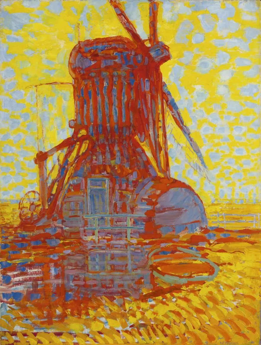 Mill in sunlight : the Winkel mill