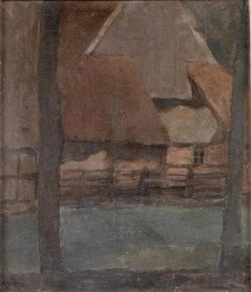 Rear gable of an Achterhoek farm building