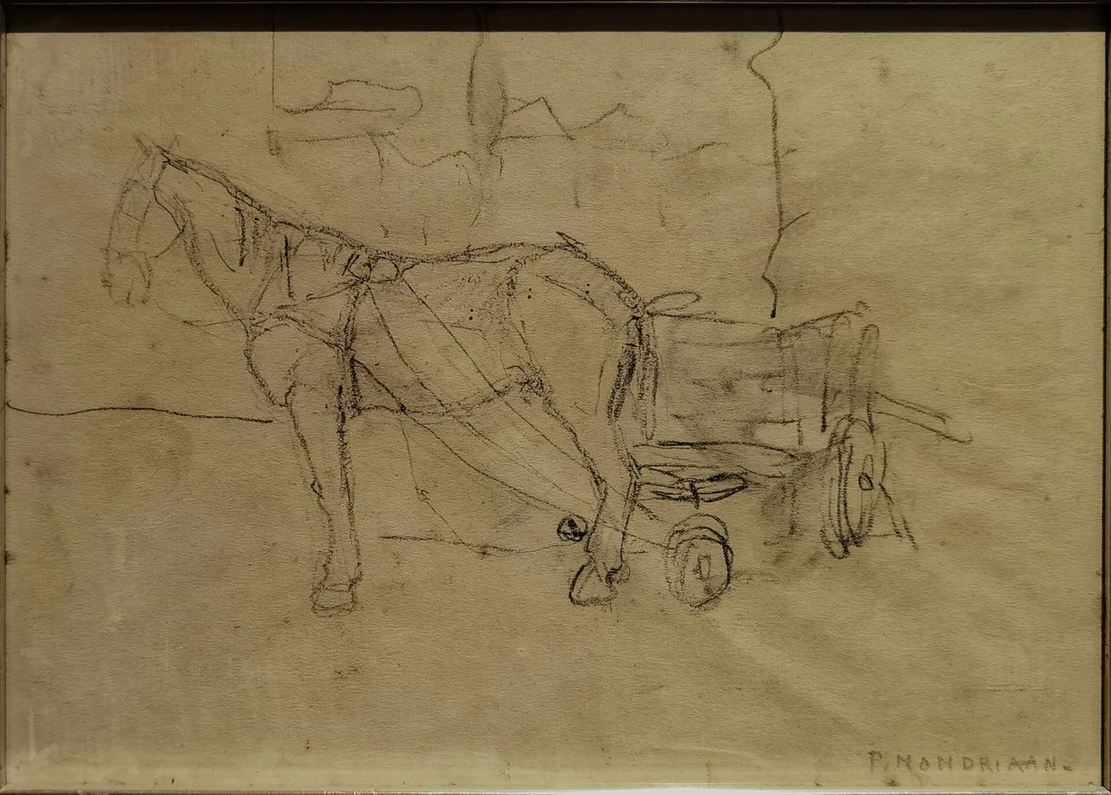 Horse and cart: study