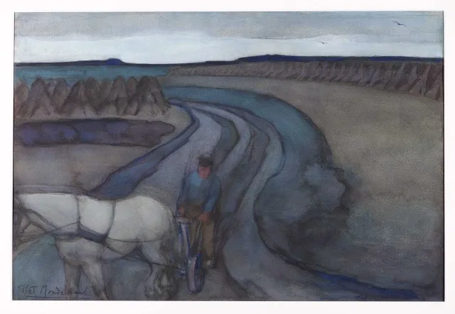 At work: in the fields
