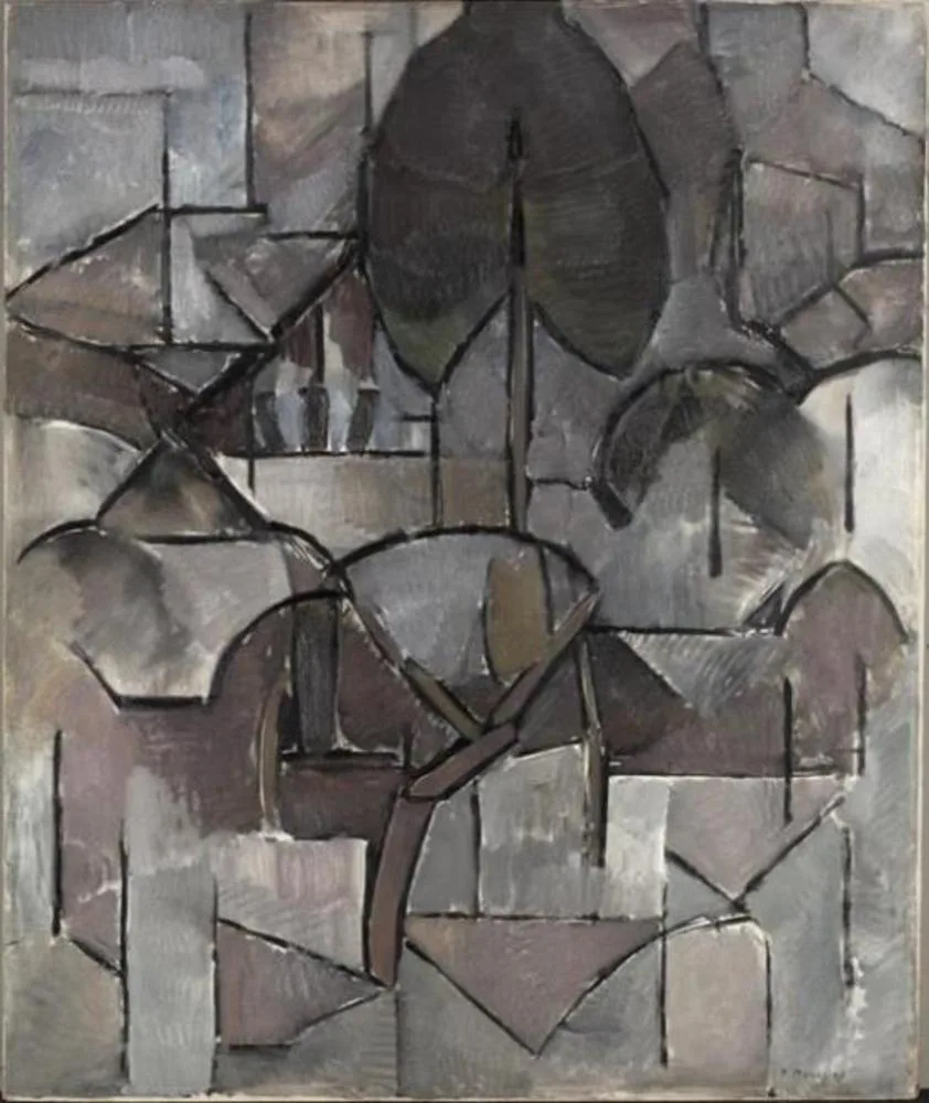 Landscape with trees