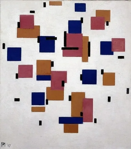 Compositie in kleur B
