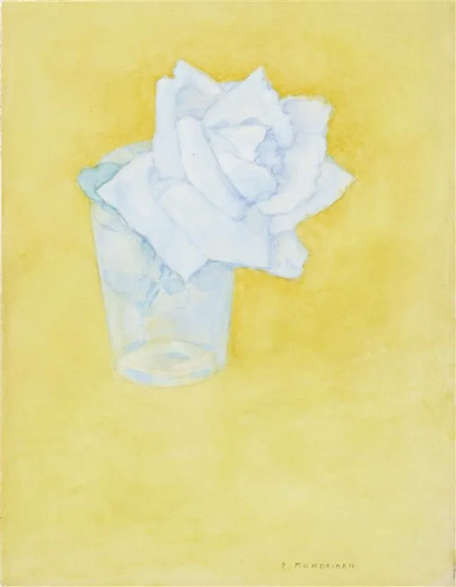 Rose in a glass (No. 6)