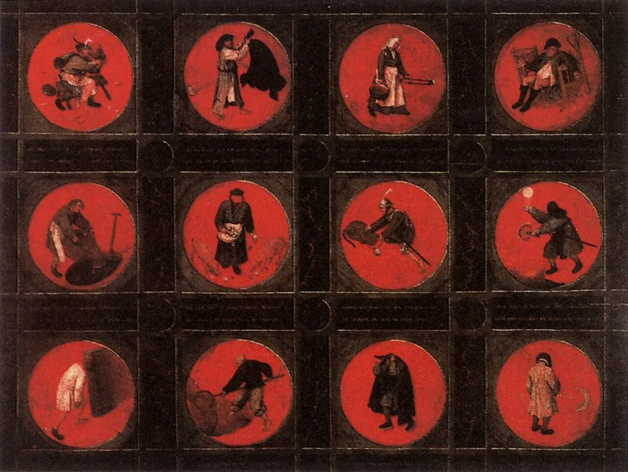 Twelve Flemish proverbs