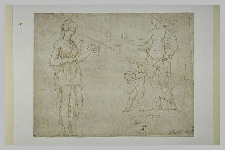 Hygie (ou Salus ?) et Vénus Victrix
