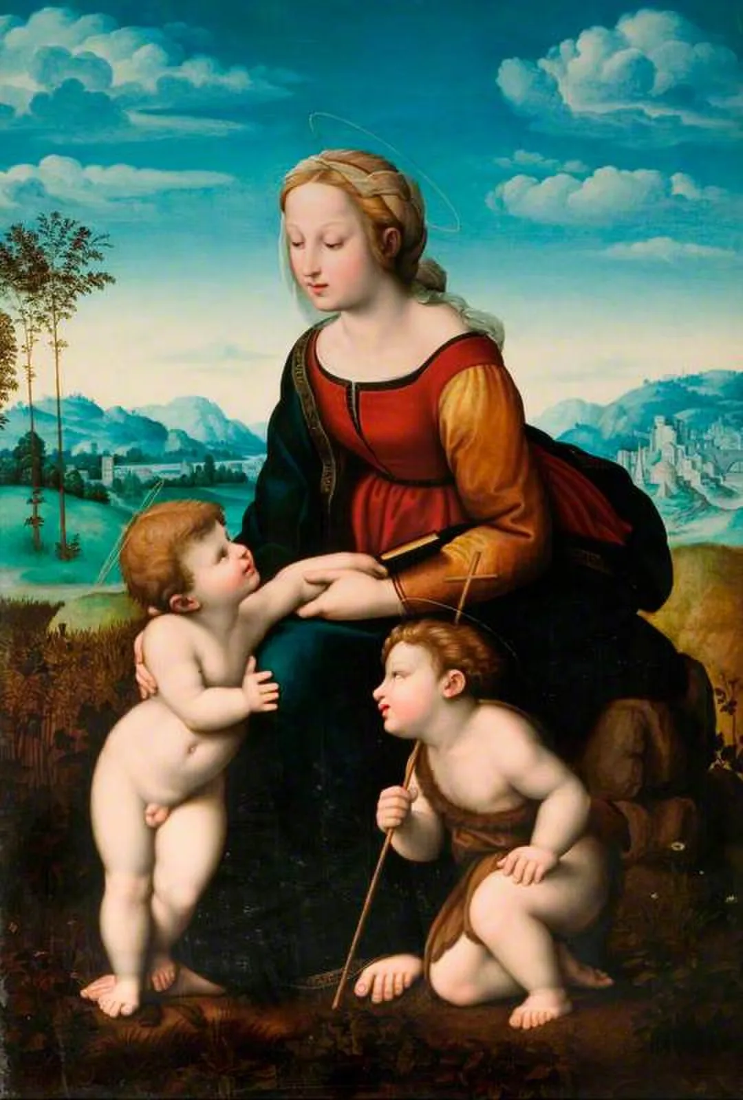 The Virgin and Child with Saint John