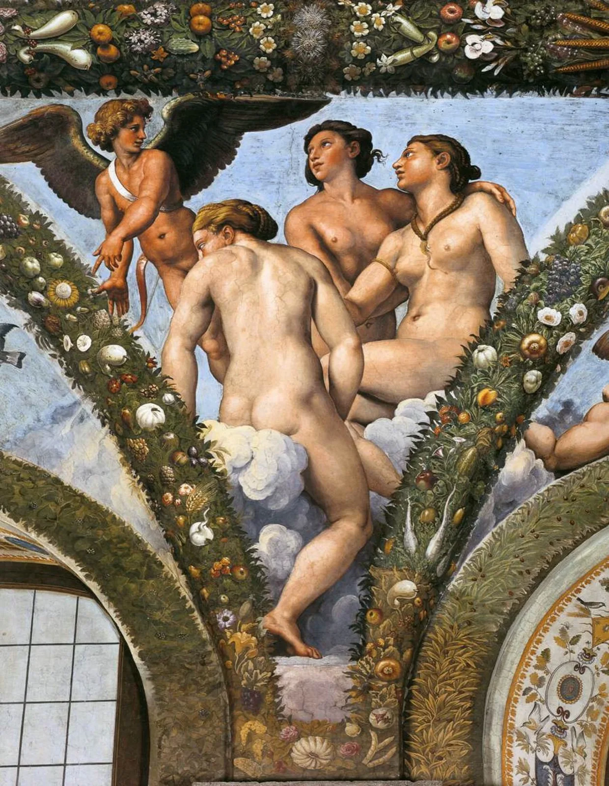 Cupid and The Three Graces