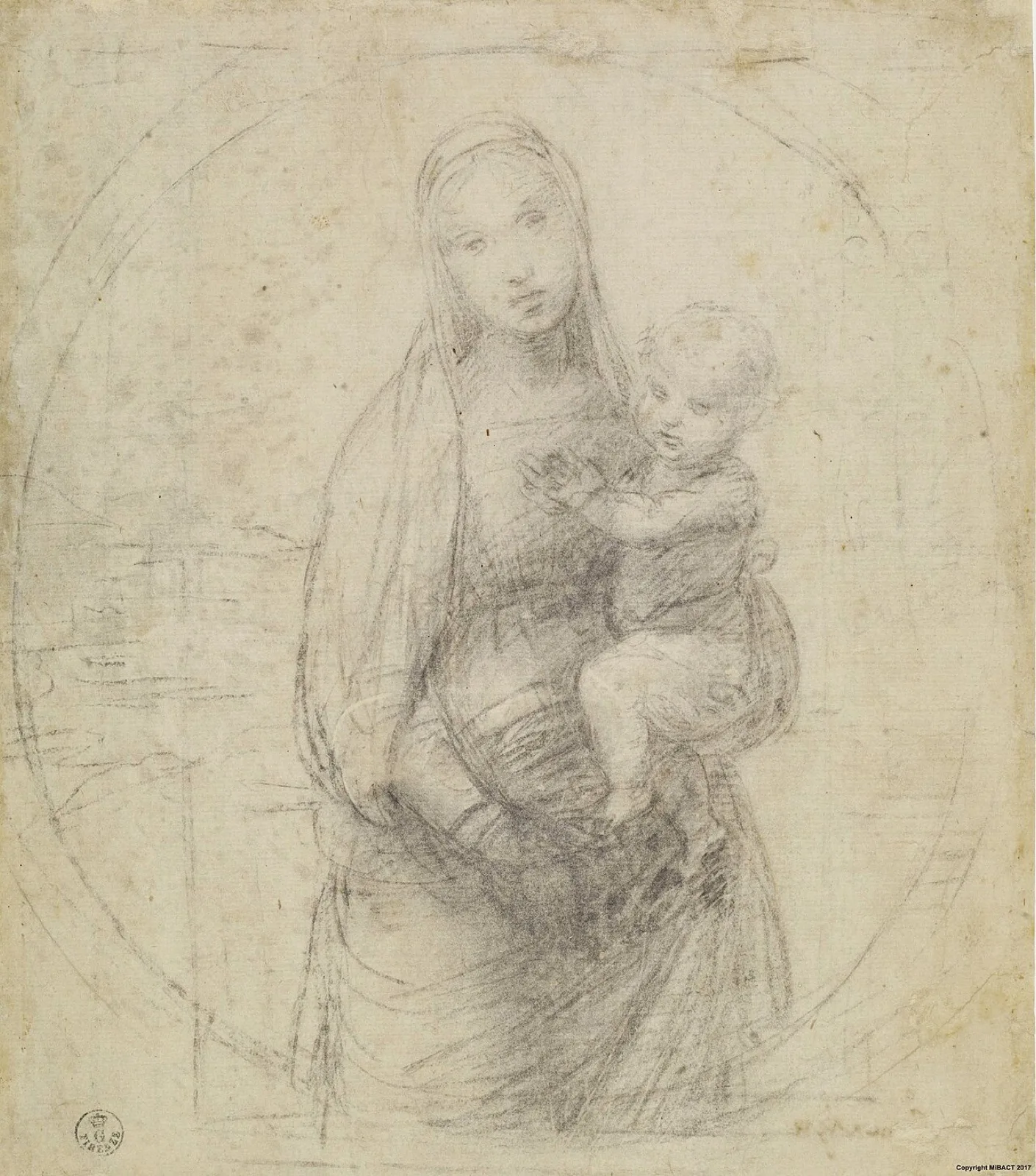 Madonna and Child (for the "Madonna del Granduca")