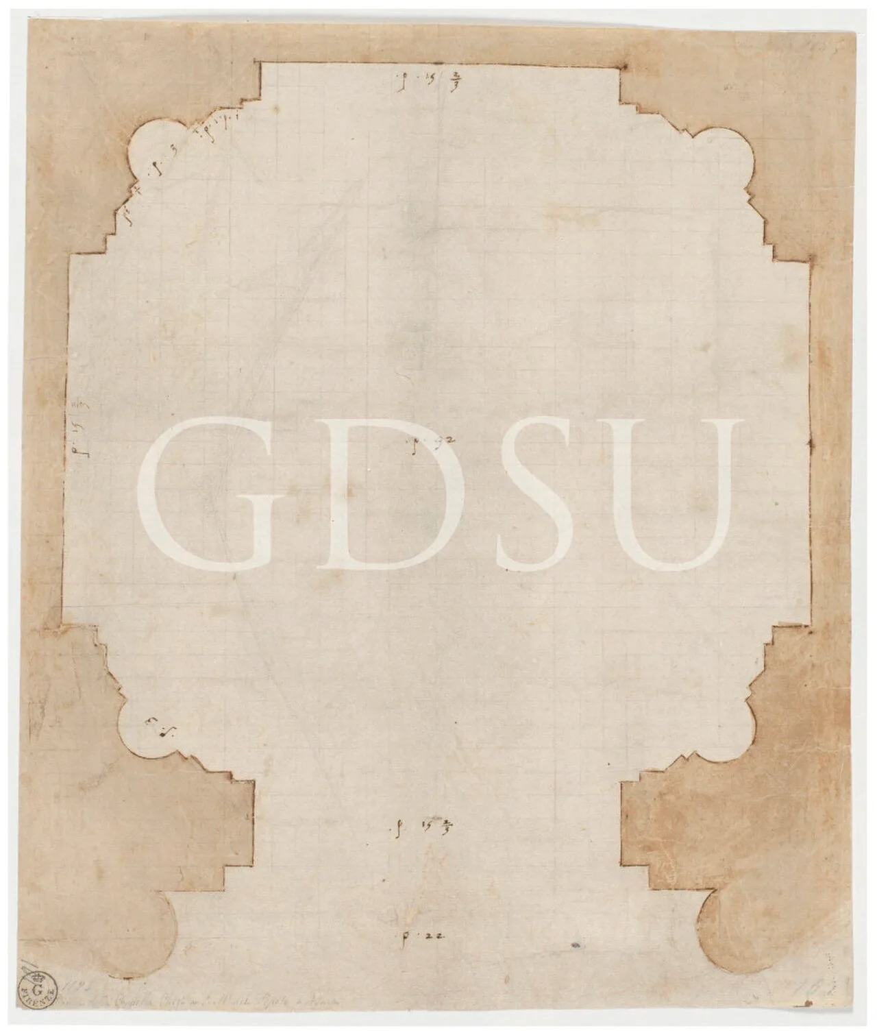 Drawing by Raffaello (Uffizi, 165 A)