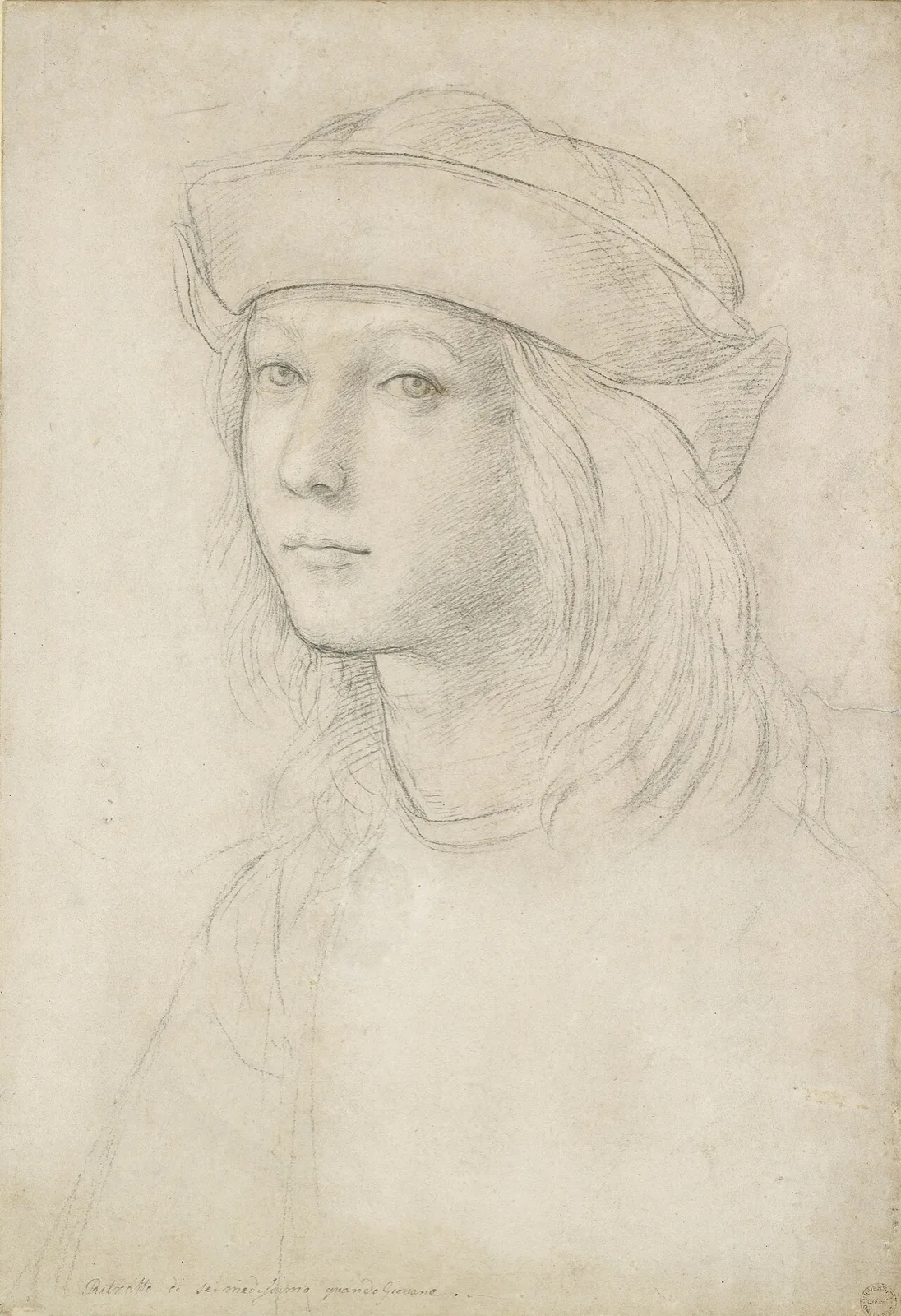 Portrait of an unknown youth, possibly a self-portrait