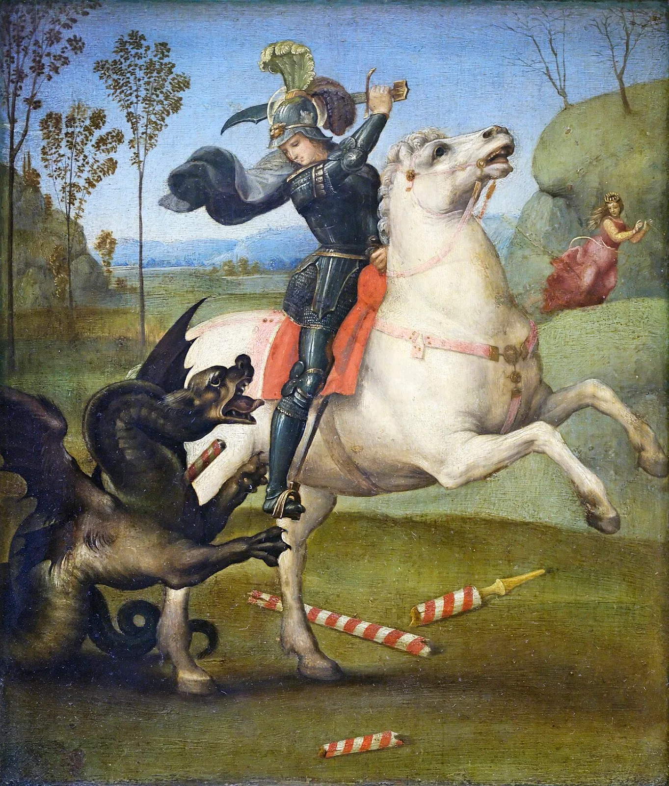 Saint George and the Dragon (No. 1)