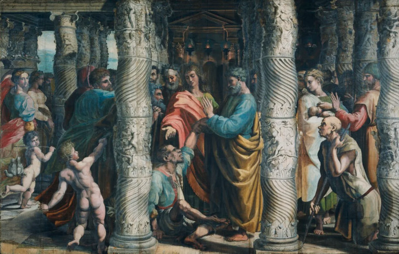 The Healing of the Lame Man (No. 1)