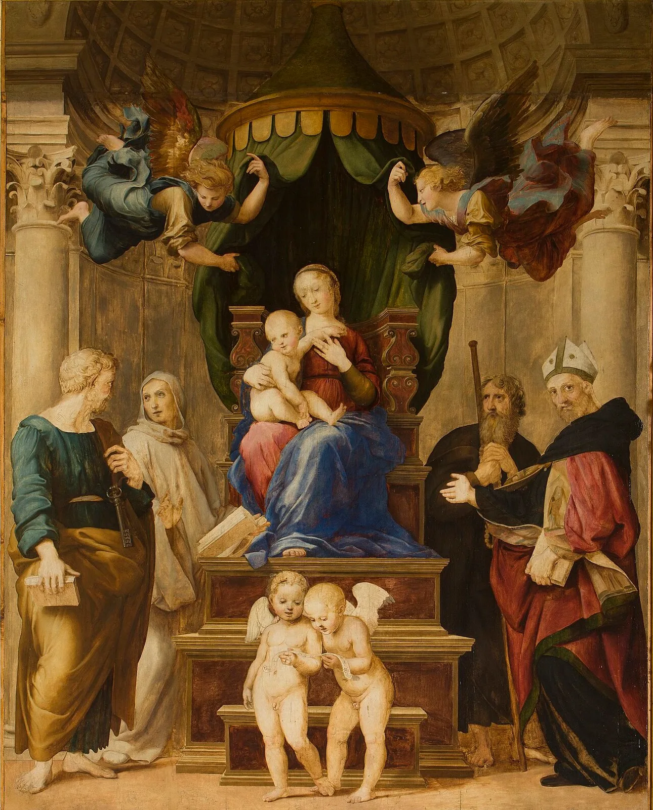 Madonna of the Baldacchino