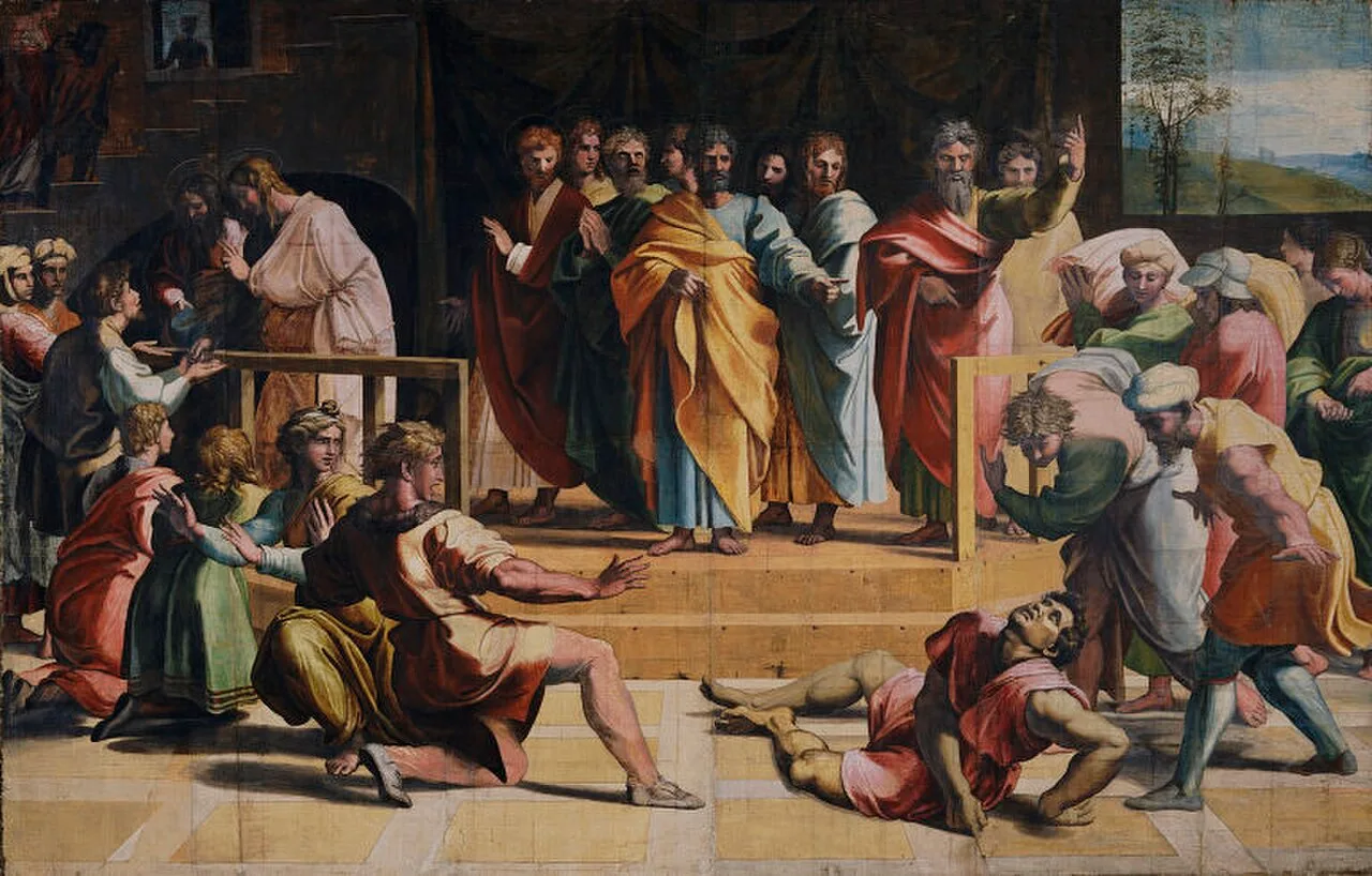 The Death of Ananias (No. 2)