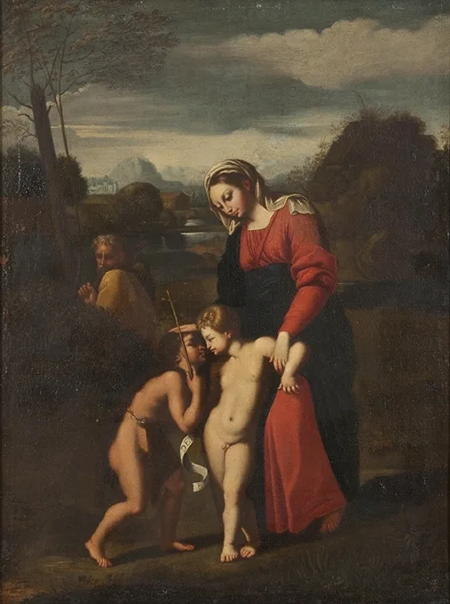 The Holy Family with John
