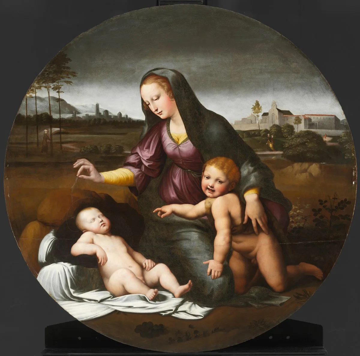 Madonna with the Sleeping Child and the Infant Saint John
