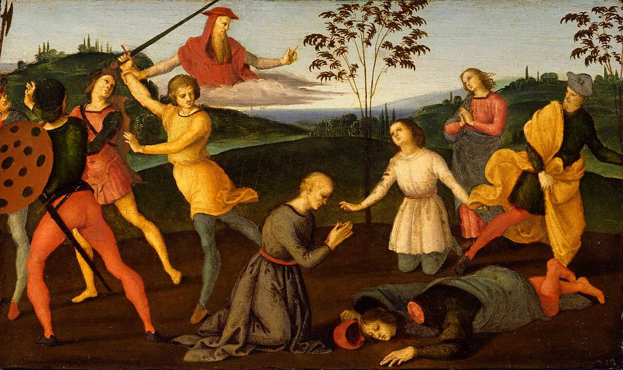 St. Jerome Punishing the Heretic Sabinian