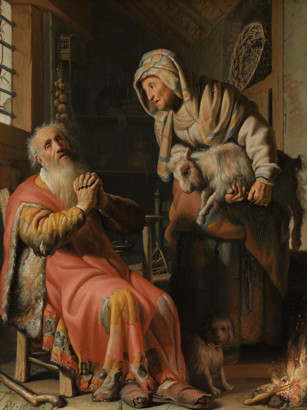 Tobit Accusing Anna of Stealing the Kid