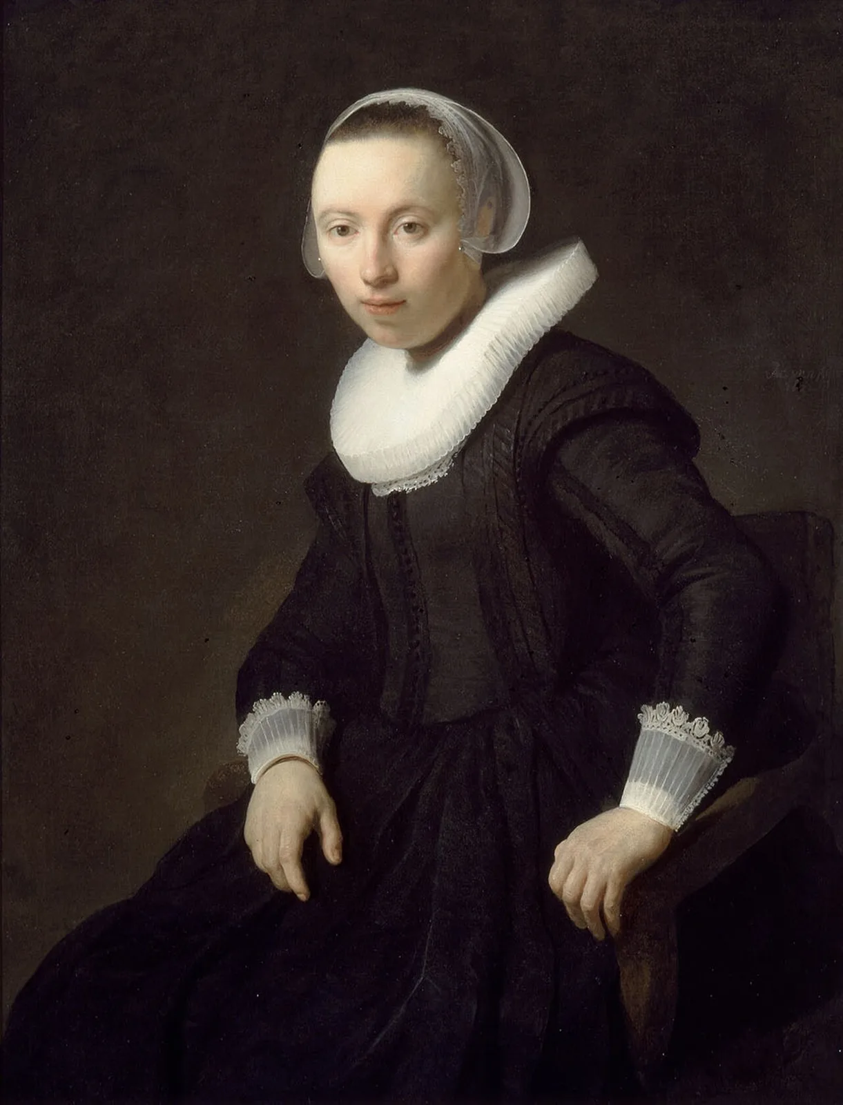 Portrait of a Woman Seated