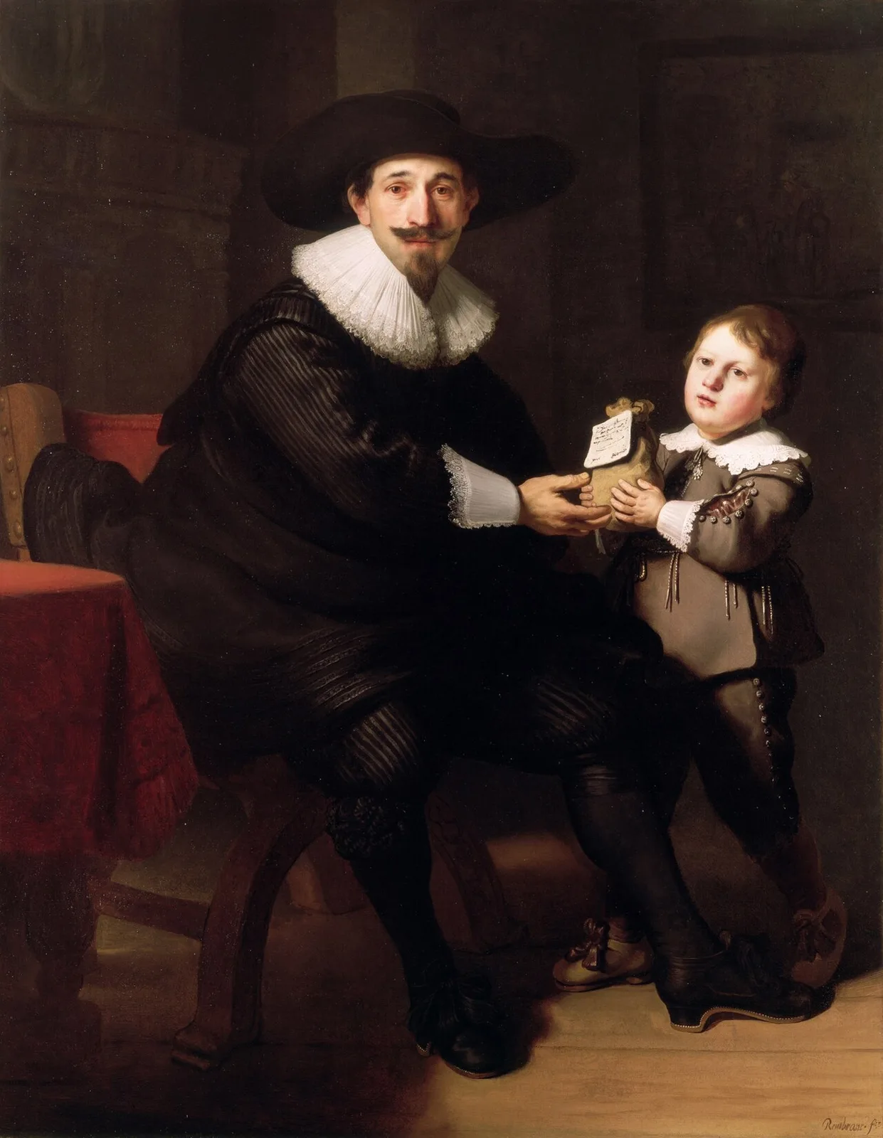 Portraits of Jean Pellicorne and his Son Casper