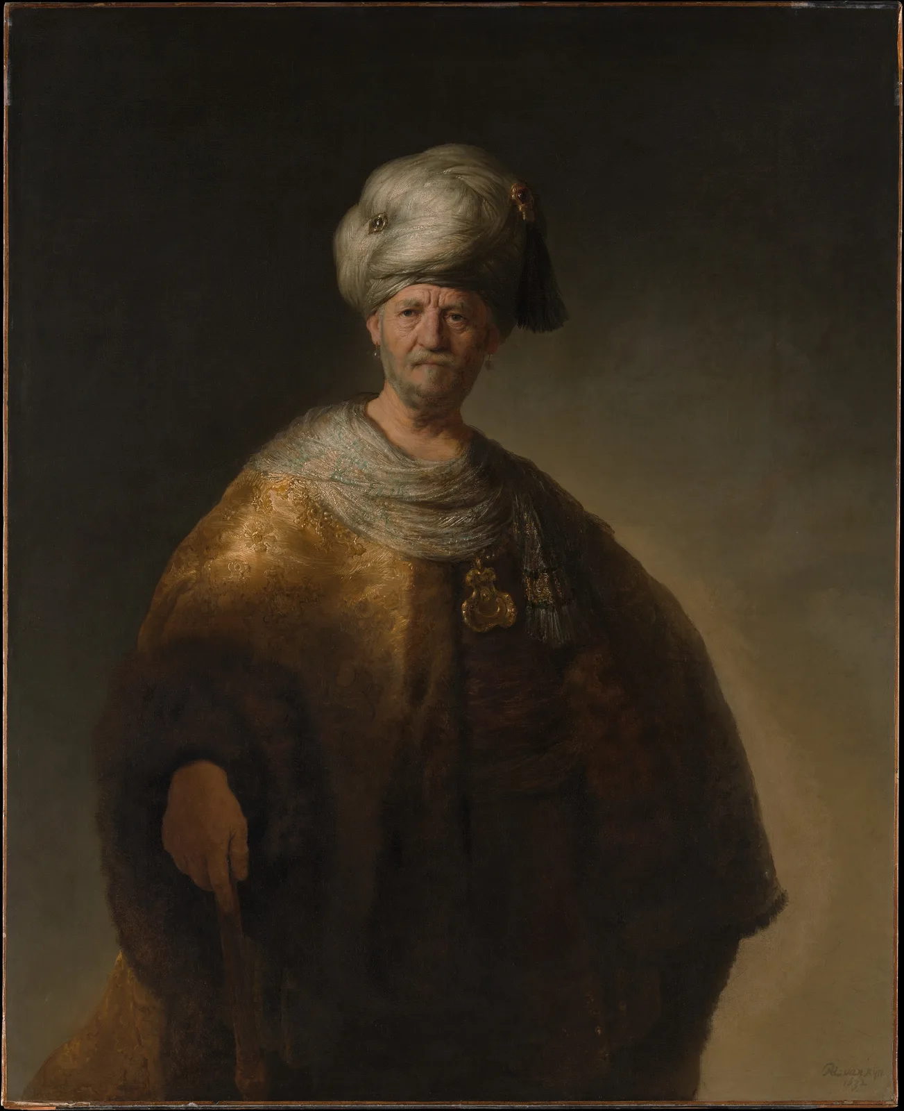 Knee-length Figure of a Man in an Oriental Dress (‘The Noble Slav’)