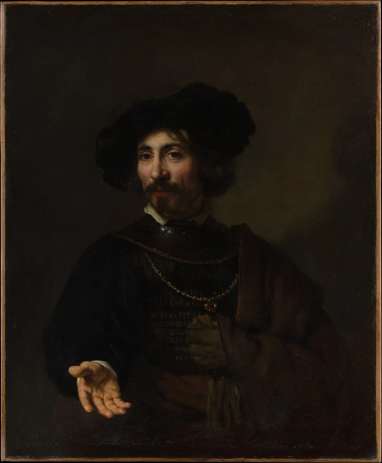 Portrait of a Man with a Steel Gorget