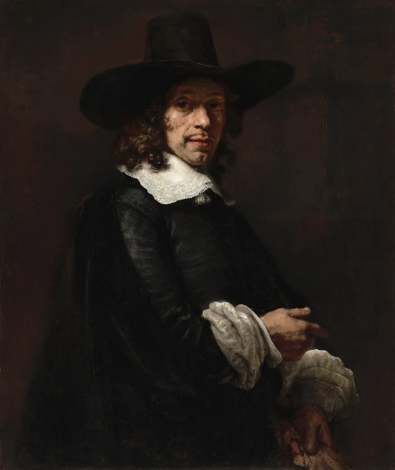 Portrait of a Gentleman with a Pair of Gloves