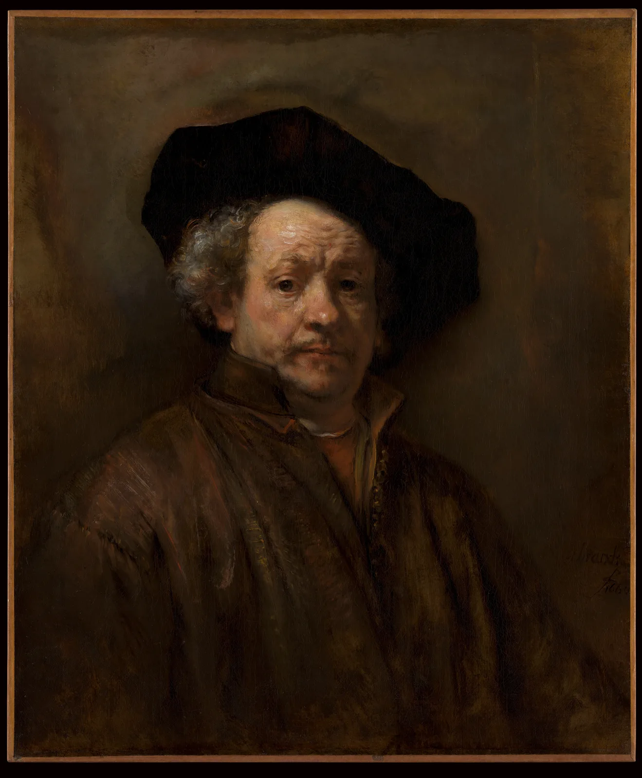 Rembrandt: Self Portrait