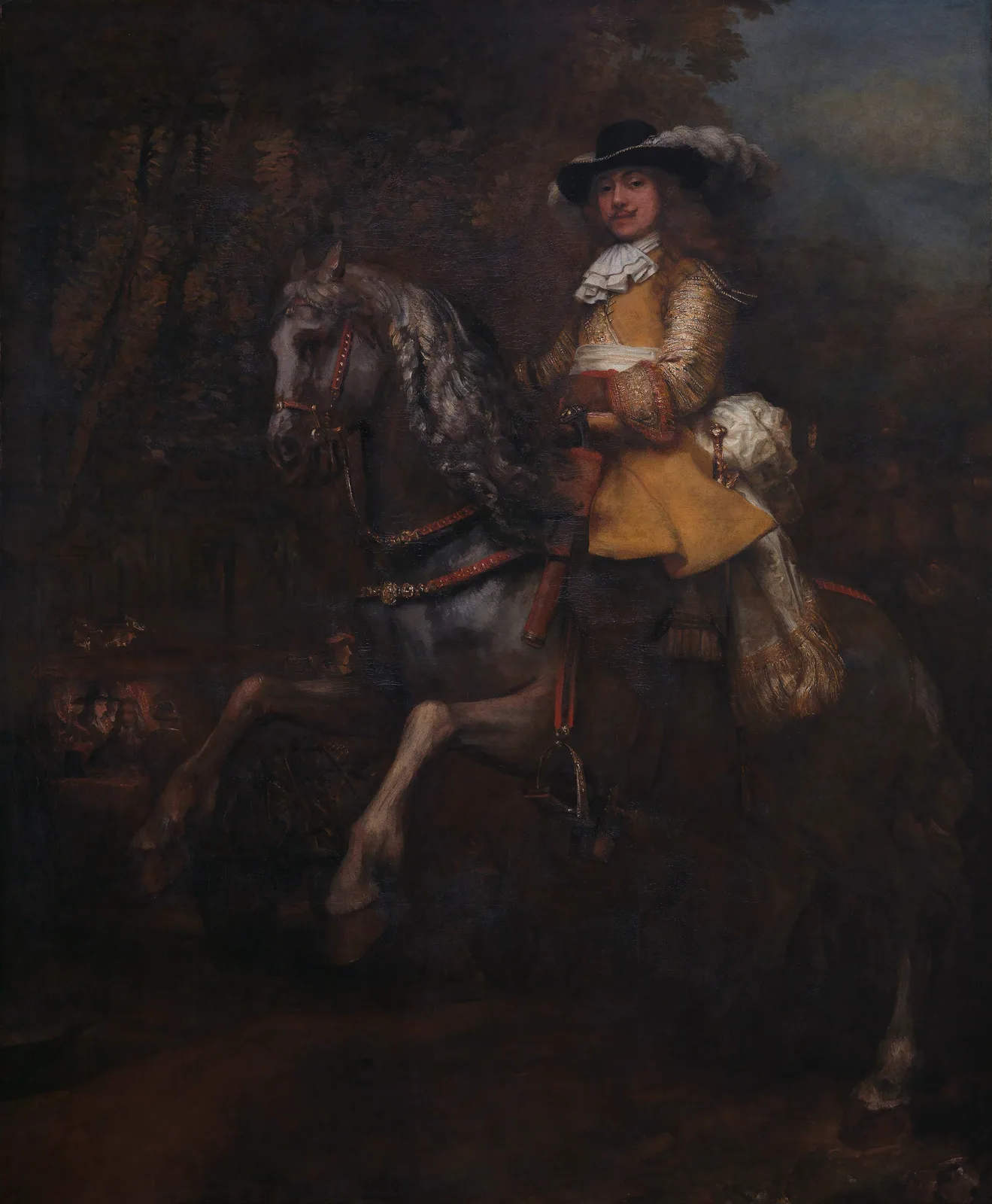 Equestrian Portrait of Frederick Rihel
