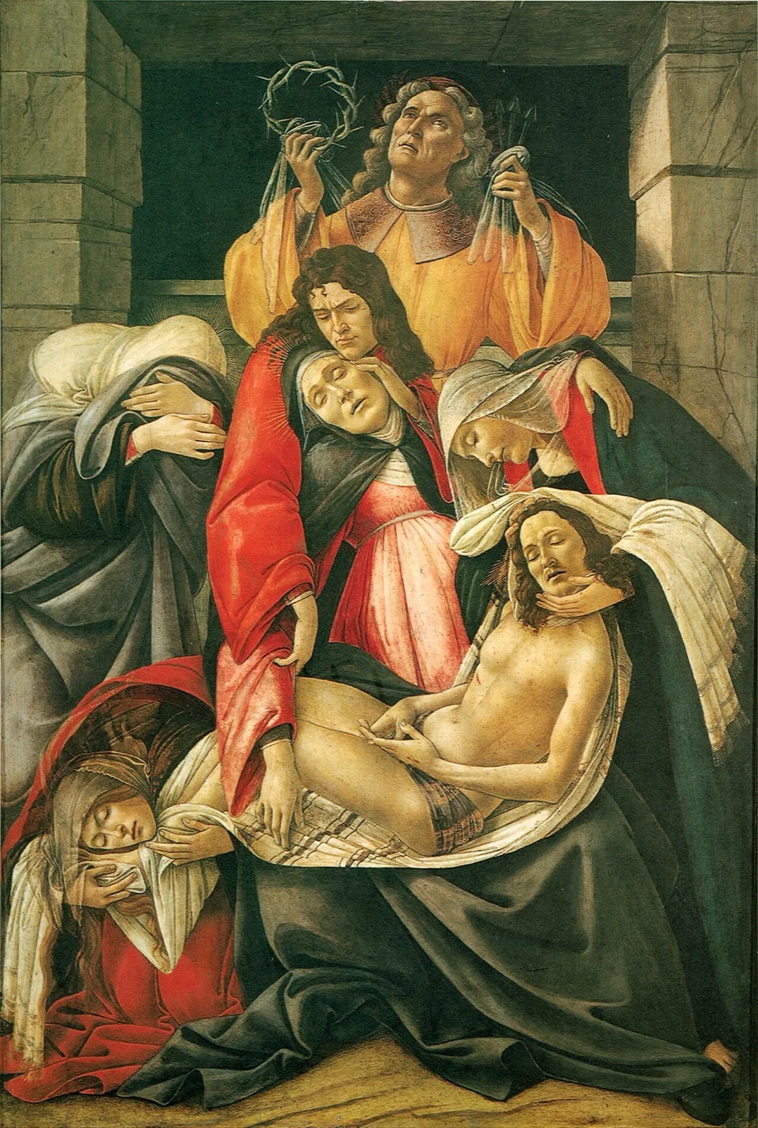 Lamentation over the Dead Christ with Saints