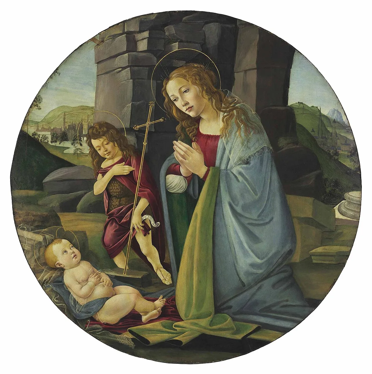 Madonna and Child with St. John the Baptist (No. 1)