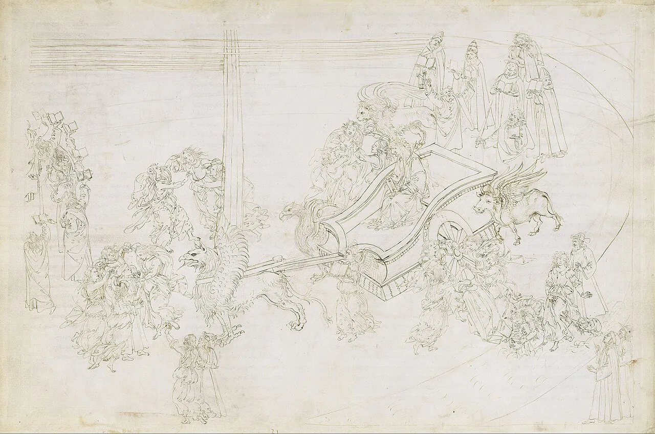 Purgatorio 31, Dante´s Divine Comedy