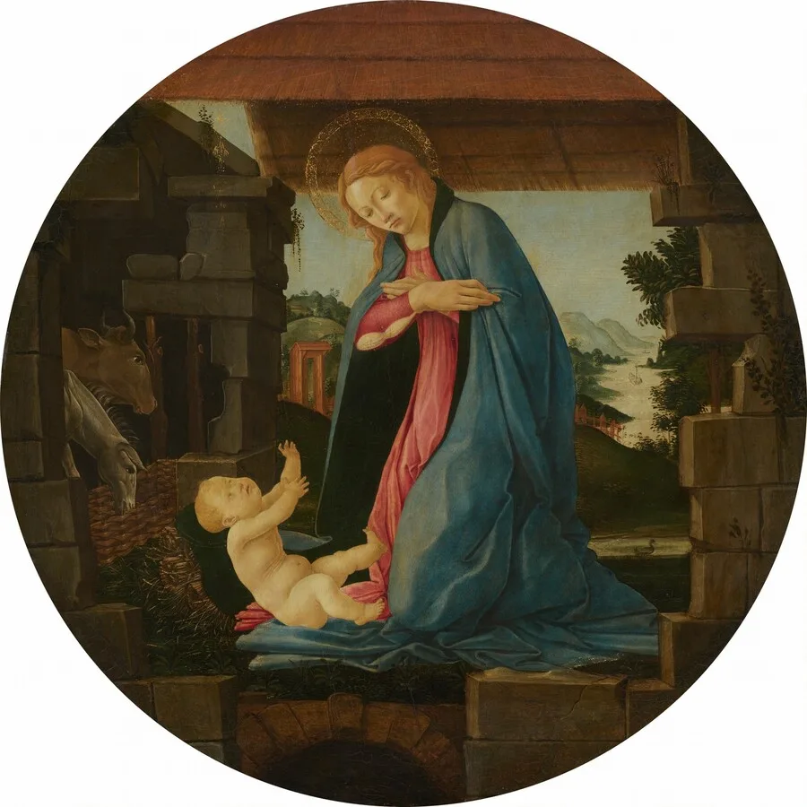 The Virgin Adoring the Child