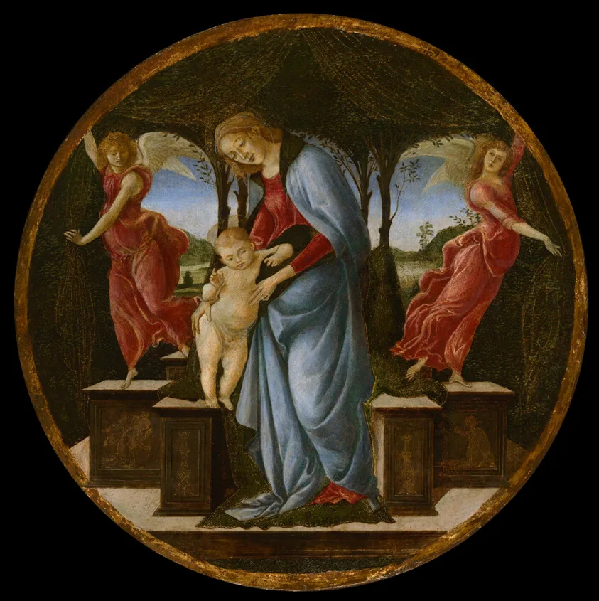 Virgin and Child with Two Angels (No. 1)