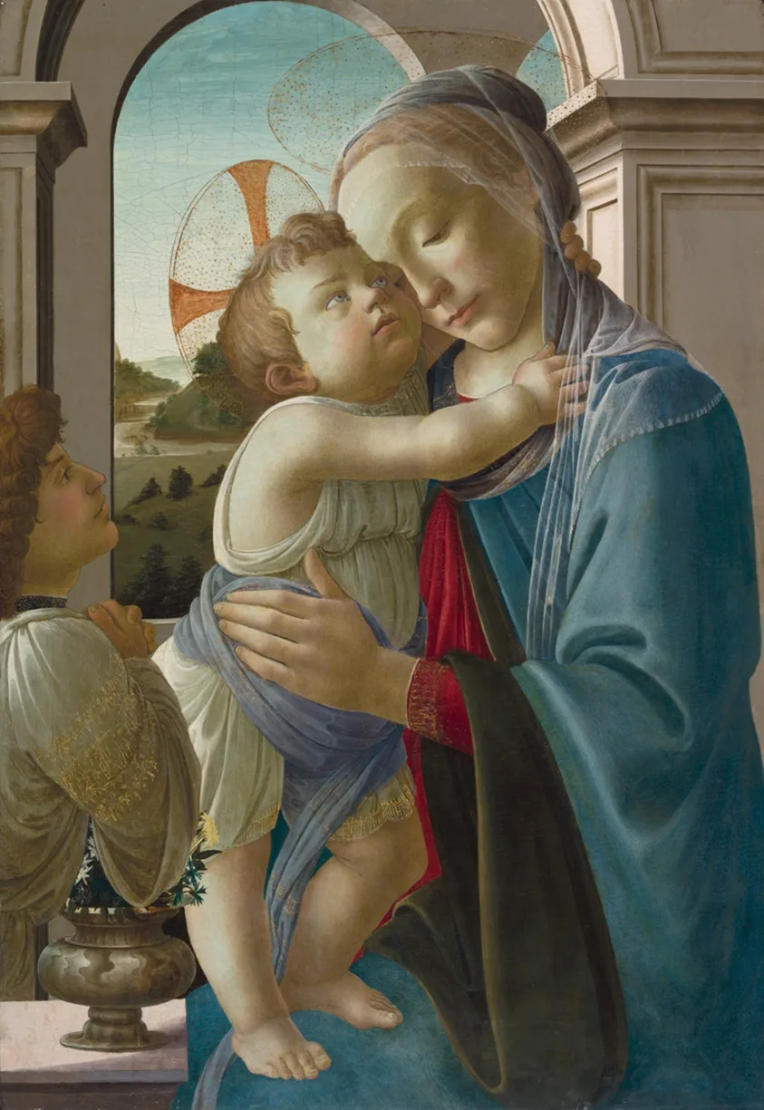 Virgin and Child with an Angel (No. 2)