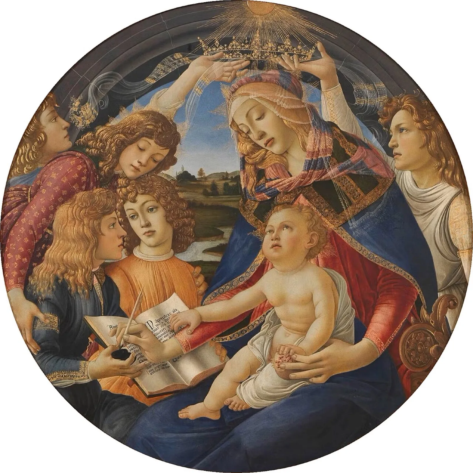 Madonna of the Magnificat (No. 1)