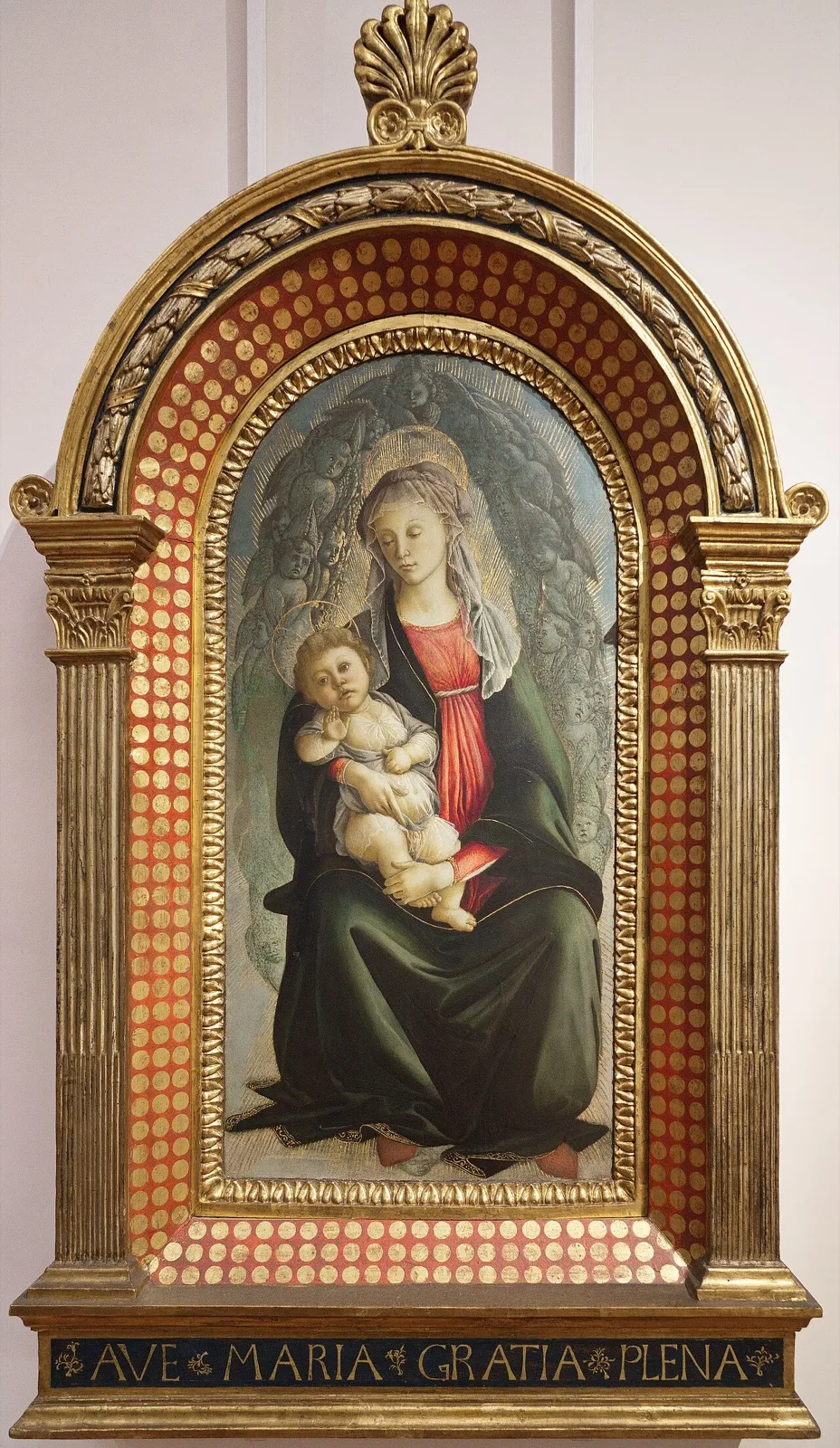 Madonna in Glory with Seraphim