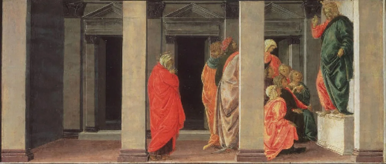 Saint Mary Magdalene Listening to Christ Preach