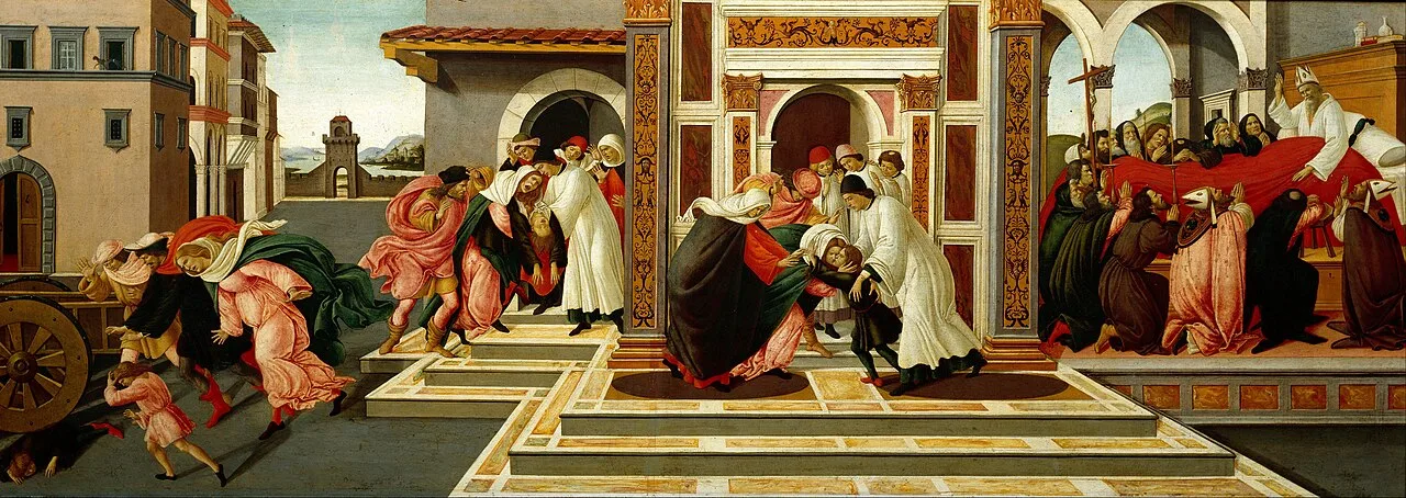 Last Miracle and the Death of Saint Zenobius
