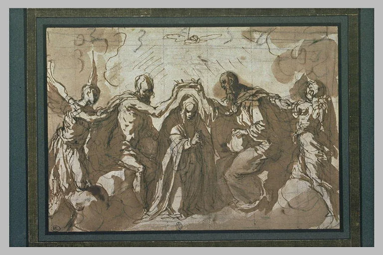 Le Couronnement de la Vierge par la Trinité