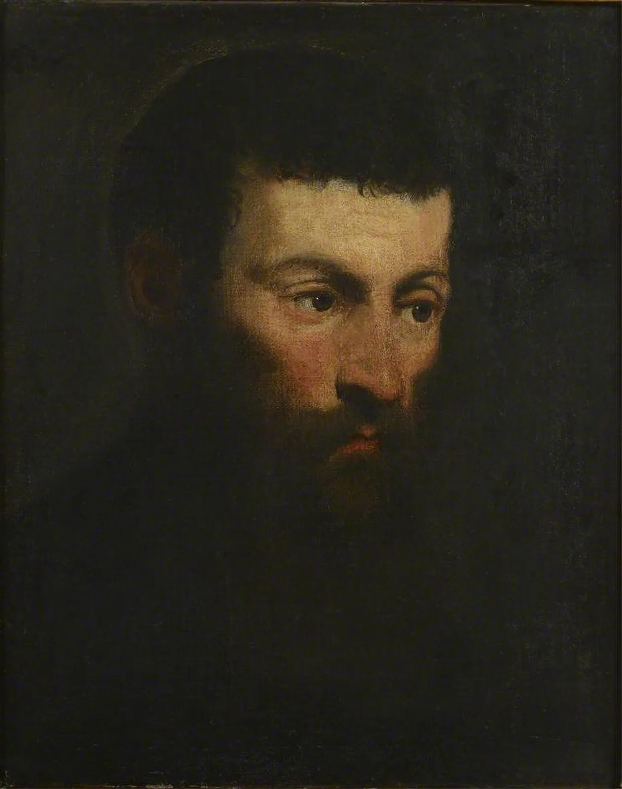 Head of a bearded Man