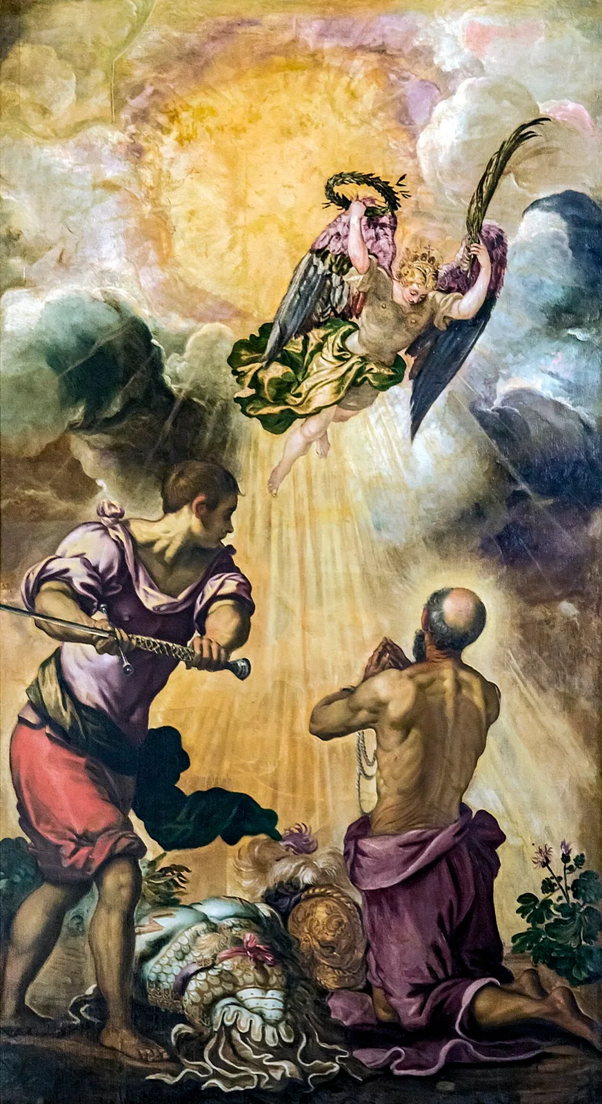The beheading of St. Paul