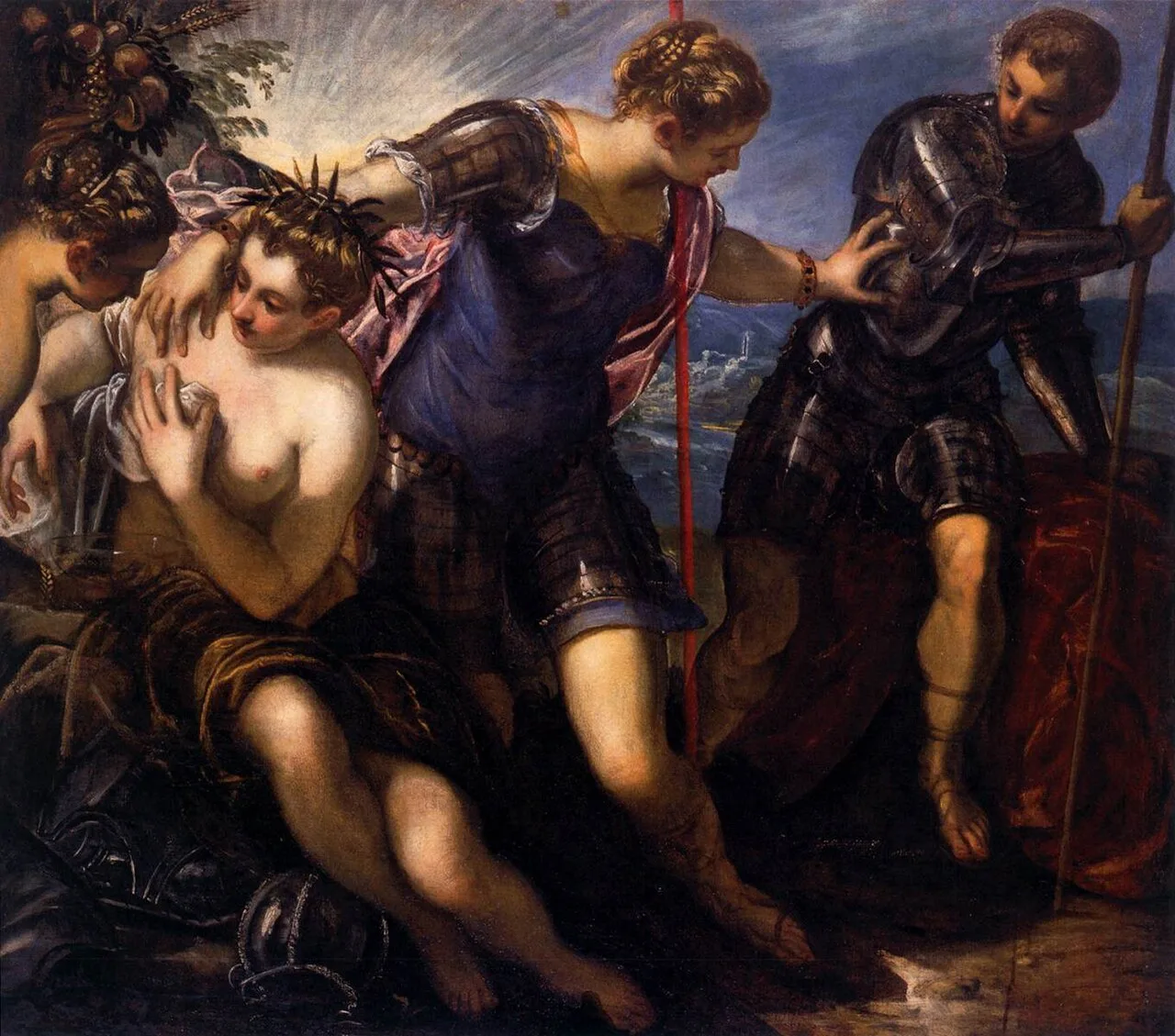 Minerva Sending Away Mars from Peace and Prosperity (No. 2)
