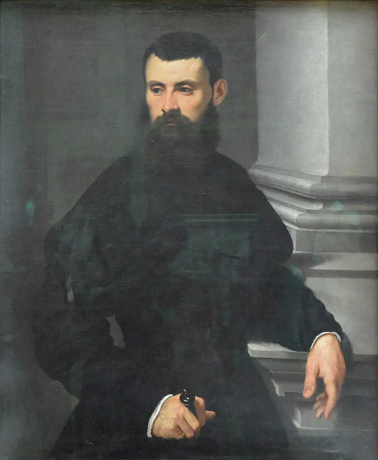 Portrait of a Nobleman, His Hand on a Sword