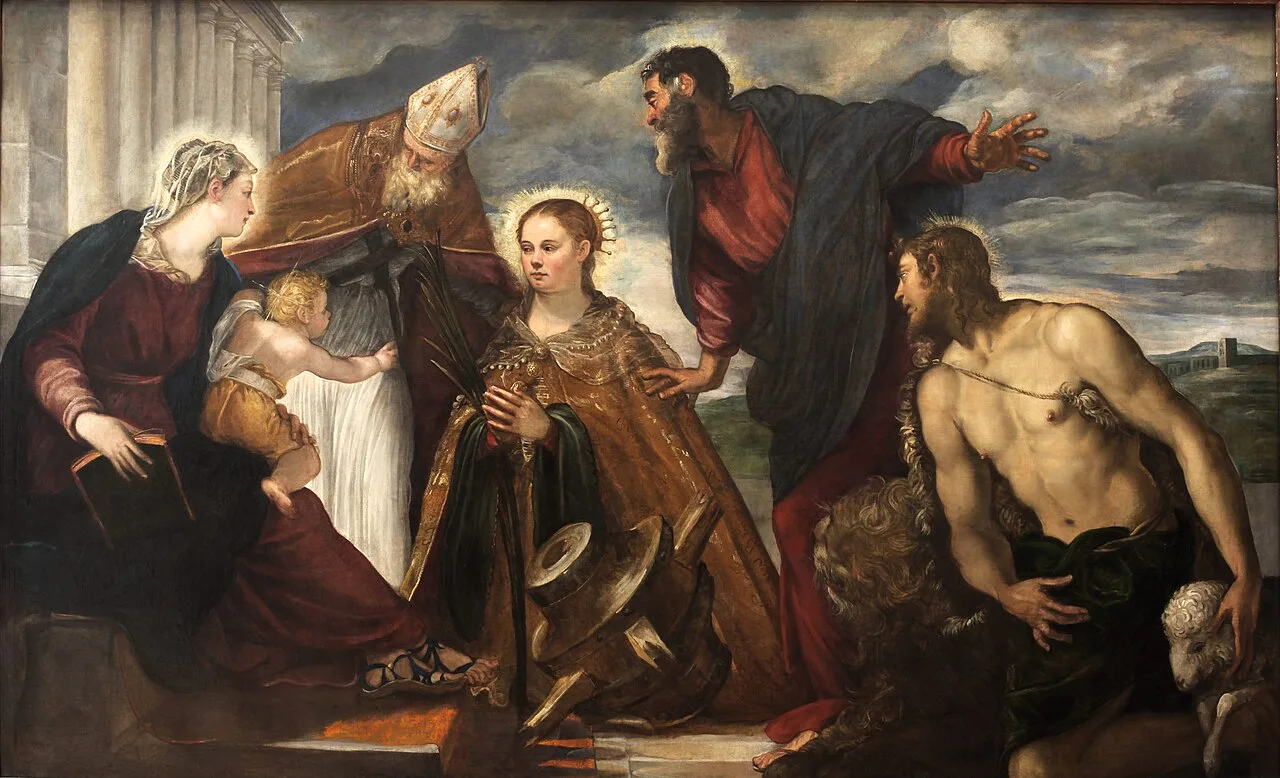 Madonna and Child with Saints