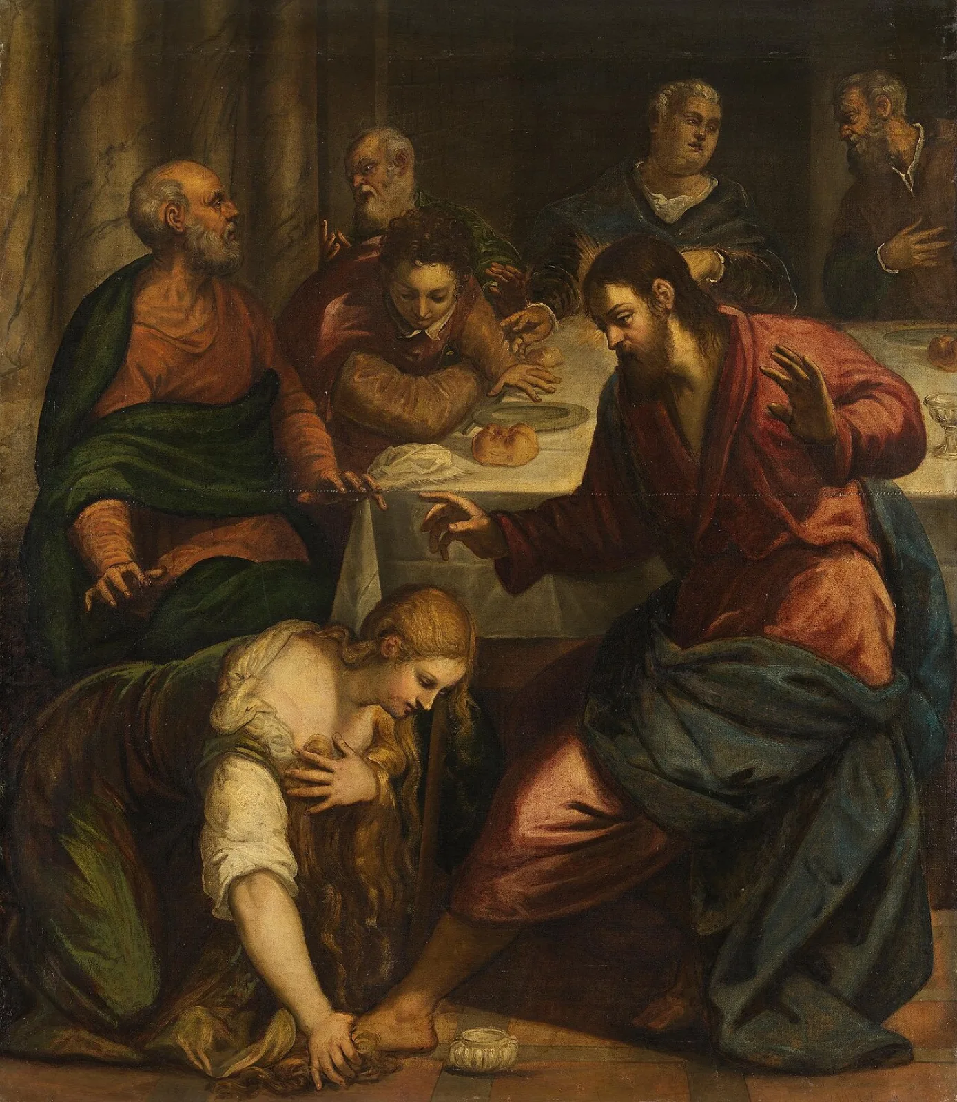 Le Christ dans la maison du pharisien Simon