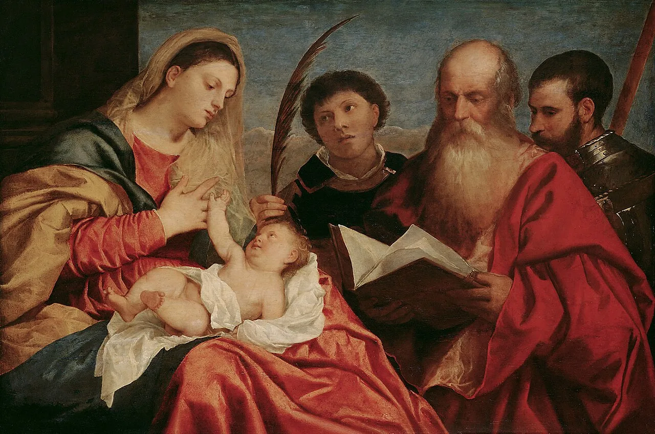 Virgin and Child with Saints Stephen, Jerome and Maurice (No. 2)